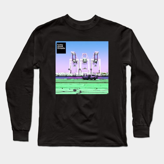 East Bay 1 Long Sleeve T-Shirt by FunkyMonkApparel